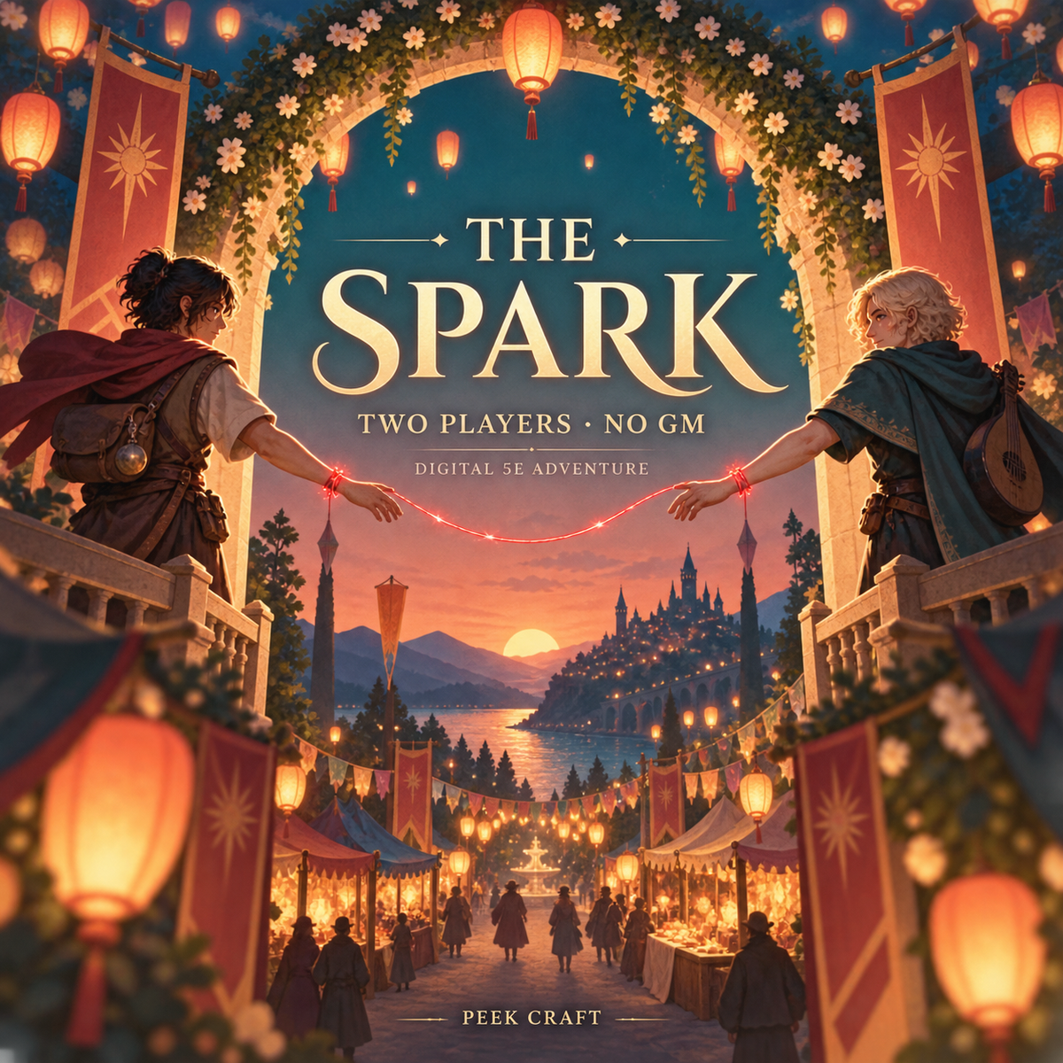 The Spark — Peek Craft digital adventure
