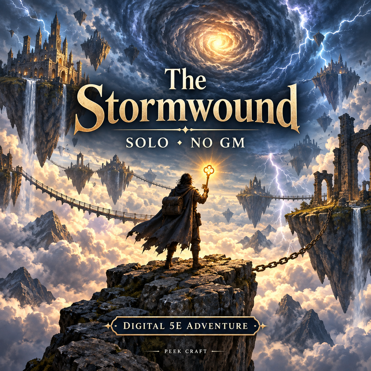 The Stormwound — Peek Craft digital adventure