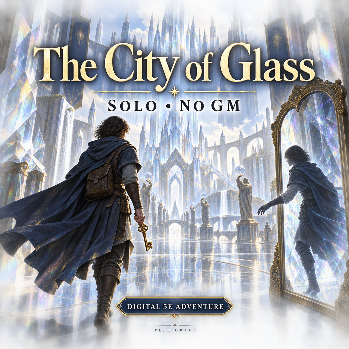 The City of Glass — Peek Craft digital adventure