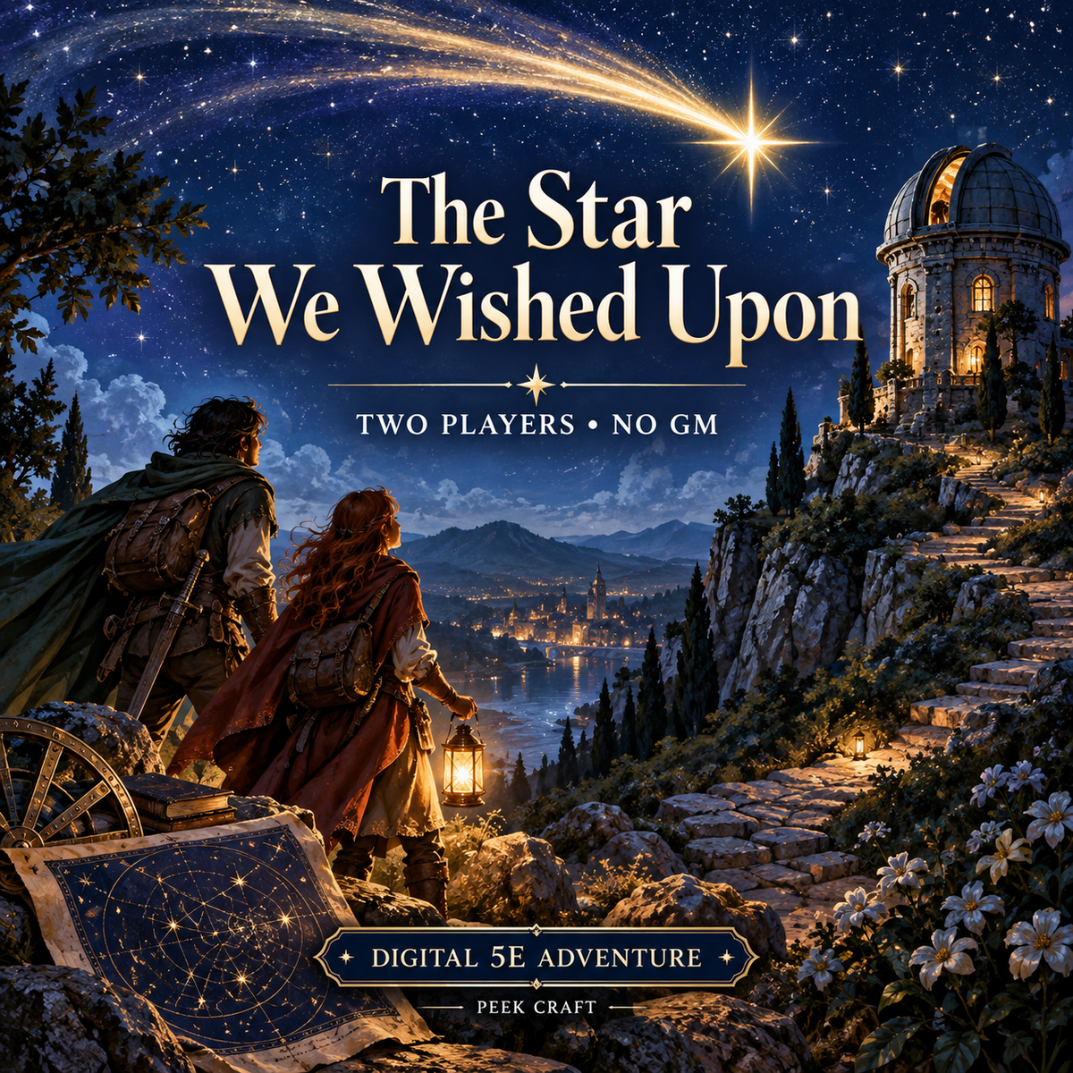 The Star We Wished Upon — Peek Craft digital adventure